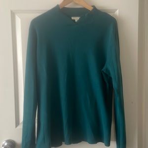 Coldwater Creek Teal Sweater Size 18